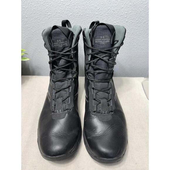 Under Armour UA Stellar G2 Tactical Leather Boots Mens  12.5 - Picture 3 of 9